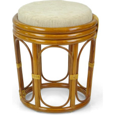 Pier Handmade Rattan Bedroom Stool Fully Assembled Colonial Style