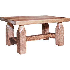 Montana Woodworks Homestead Collection Footstool - Stain and Lacquer Finish