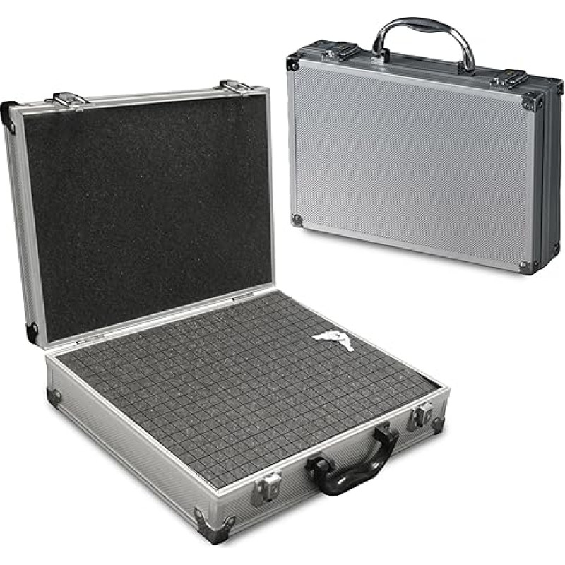 PeakTech, P 7255, universaalne alumiiniumkapp, XL, 295 x 195 x 70 mm, 1 tk.