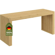 Bellamio Sava bambuspink - vastupidav pink esikusse, söögituppa, magamistuppa, elutuppa - kaasaegne pink maksimaalne koormus 250 kg - 45 x 33 x 100 cm (K x S x L)