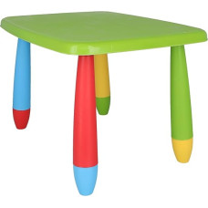 Mueblear 90046 Children's Table Rectangular Plastic Green 73 x 58 x 48 cm