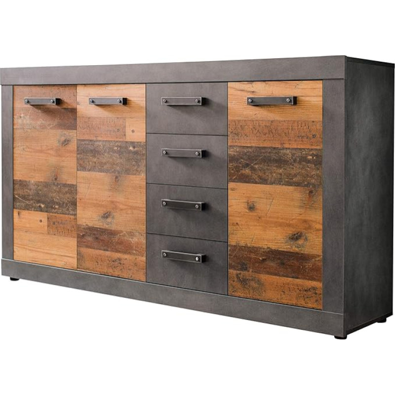 trendteam smart living Indy Living Room Sideboard Chest of Drawers