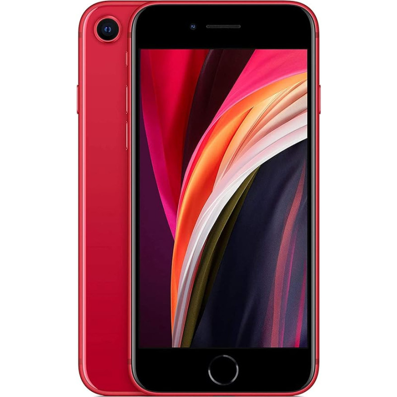 Apple iPhone SE 2nd Generation, 128GB, (Product)Red (Refurbished)