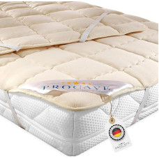 Procave Mattress Topper Cover Protector Made From Virgin Wool, 90 x 200 cm