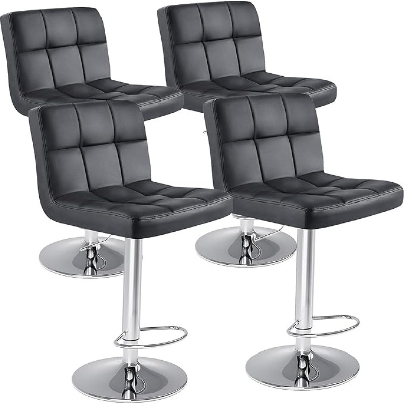 DUMOS Bar Stools Set of 4, 24