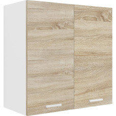 VCM Esilo Hanging Kitchen Cupboard | Dimensions Approx. H 60 x W 60 x D 31 cm | Wall Cabinet with Two Compartments | Kitchen Furniture
