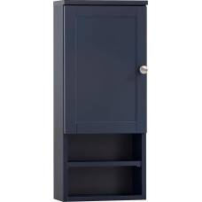Schildmeyer Jesper 155396 Wall Cupboard, Night Blue, 30.3 x 16 x 70 cm
