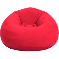 QIROG Seat Bag Chair Lounger Inflatable Lazy Sofa Living Room Couch Ultra Soft Washable Outside Comfortable Bedroom Decoration - Red B