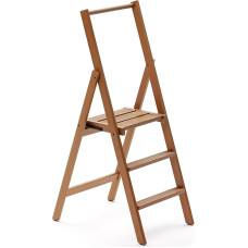 Arredamenti Italia AR-It il Cuore del Legno Kimora 3 Step Folding Ladder 3 Steps Cherry Wood