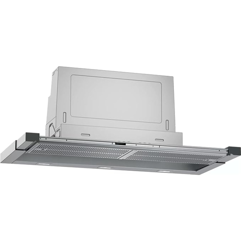 NEFF D49ML54X1 Built-In Cooker Hood Flat Screen Hood N 70 90 cm Exhaust or Recirculating Stainless Steel [Energy Class B]