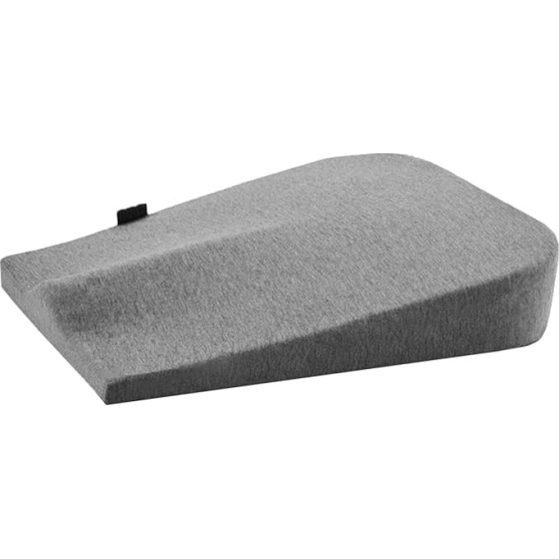 bonmedico Orthopaedic Wedge Cushion Chair & Car, Ergonomic Wedge Cushion - Comfortable Seat Cover for Car and Travel - Wellness (Grey)