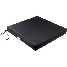 Care Direct Wheelchair Cushion Memory Foam Faux Leather 16