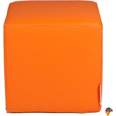 Arketicom Baby Mother, Removable and Washable Faux Leather Lychee (Puf Cube Seat (for Children) and Polyurethane Green Fuchsia Blue Yellow Pink Red Orange 25 x 25 x 25 cm, 25 cm