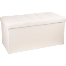 Atmosphera Lysandre Folding Double Stool Beige Beige