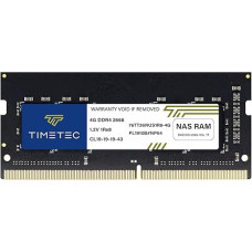 Timetec DDR4-2666 4GB asendusmälu Synology D4NESO-2666-4G Non-ECC Unbuffered SODIMM (ühildub mudelitega RS820RP+, RS820+, DS920+, DS720+, DS420+, DS220+, DS2419+, DS2419+II, DS1819+, DVA3211 9, DS16,