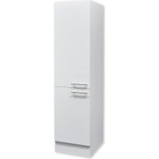 EDDY kaasaegne köögi hoiukapp, matt valge - ruumikas köögikapp, kus on palju hoiuruumi - 50 x 200 x 57 cm (B x K x S)