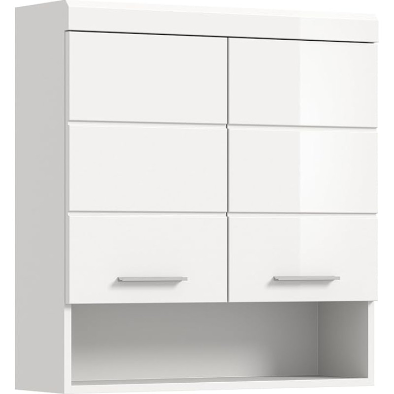 xonox.home Bad Scout X06A9723 seinakapp 74 x 79 x 24 cm Kõrgläikega valge / sügavjoonistatud valge