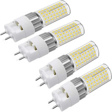 G12 LED Light Bulb 16W, Bi-Pin Corn Bulb (Equivalent 150W Halogen Light), 4000K 1600 Lumens Corn Light, Ceiling Light Flood Light for Home, Street, Garage, Landscape, Warehouse, Pack of 4 (Natural