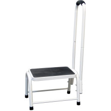 Safety Step Stool Non-Slip Bath Kitchen Support Mobility Aid Portable Handrail