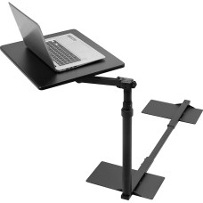 VIVO DESK-ST01C Swivel Table Over Couch Laptop Desk for Remote Work Portable Recliner Chair with Height Adjustable Swivel Arm Black 20