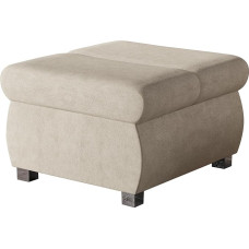 Mirjan24 Uttario Velvet 2979 Bangkok Small Upholstered Stool 60 x 60 x 39 cm Modern Pouf Footstool Seat Furniture