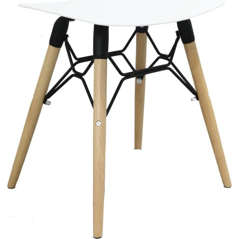 Kollecture OPHÉLIE Stool Colour Plate White