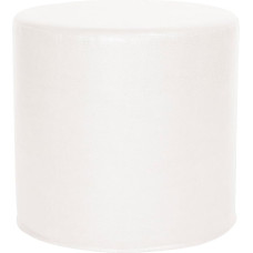 Howard Elliott 851-190 No Tip Cylinder Ottoman, 18 x 17-Inch, Avanti White