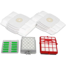 15 Premium tolmuimeja kotti + 1 HEPA filter + 1 Hepa süsiniku filter Sobib Lux Intelligence, Lux S115 jaoks - spetsiaalne hügieeniline vildist filtreerimine - garanteeritud kõrge imemisvõimsus - Premium