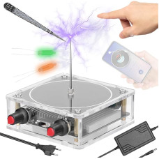 Sunydog Portable Tesla Coil Speaker BT Speaker Kunstlik välkgeneraator Arc Generator Teaduslik eksperiment Tesla Coil