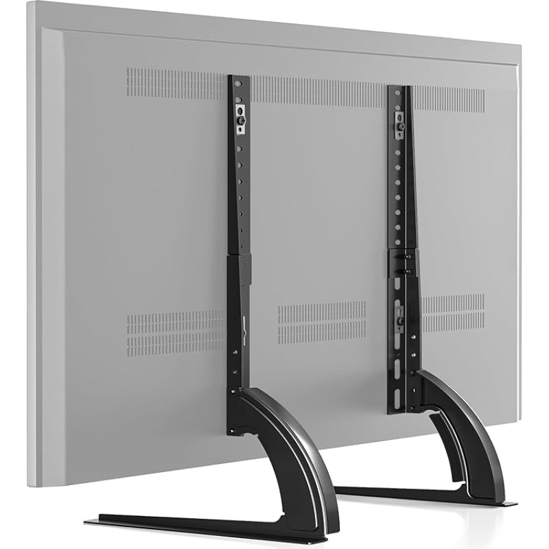 RFIVER Universaalne teleri jalad TV jalad 20 - 65-tollise lamedale kõverale teleri stendile Reguleeritav kõrgus VESA Max. 800 x 500 mm