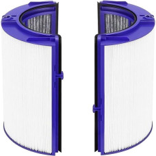 Trade-Shop HEPA-filter koos aktiivsöe filtriga, mis ühildub Dyson TP07 TP08 TP09 TP7A PH3A Asendab 970341-01 965432-01 / õhupuhastaja ventilaatoriga
