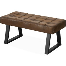 B&D home Dolce Bench | Pehmendusega söögitoa pink 100 cm pehmendusega pink söögituppa, garderoobi, kööki | Industrial Modern Design | Pruun, 11304-100-BROW