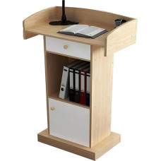 Stehendes Rednerpult, Rednerpulte Bodenstehende Podien mit offenem Stauraum Podium Stand Rezeption