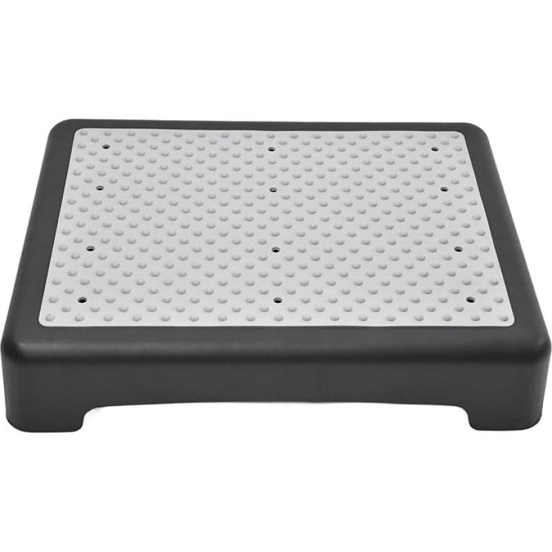 Footstool Step Small Stool Foot Stool Half Steps Stackable for Elderly People Half Step Stool for Stairs, Cars, Bed, Household, Garden