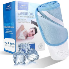 Mara Vital Premium Mattress Protector 90 x 200 cm - Cooling Mattress Protector - Ideal Summer Travel Topper - Mattress Protector Against Sweating - Cooling Mattress Topper