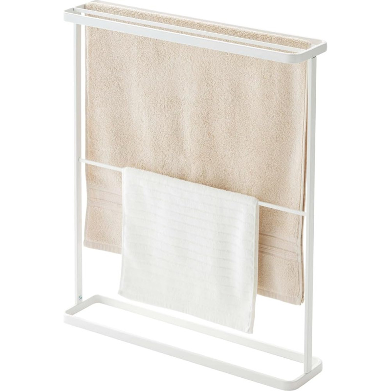 YAMAZAKI home Bath Towel Hanger, White