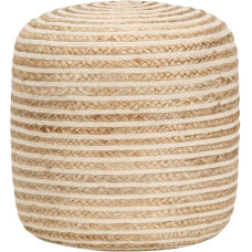 vidaXL Pouf Seat Pouf Seat Stool Footstool Footstool Ottoman Footstool Handmade 40 x 45 cm Jute