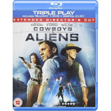Cowboys & Aliens - Triple Play (Blu-ray + DVD + digitaalne koopia) [2011] [Region Free]
