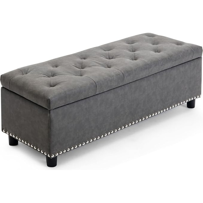 BELLEZE Ottoman Bench 48