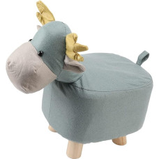 AONYAYBM Jalahoob, laste Ottomani, Cartoon Giraffe Shape Stool for Kids Home Living Room, Cute Wooden Footstock for Playroom, Courtyard, Shoe Changing Stool for Living Room, ([Blue])