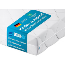 Betten-ABC - madrats lastele ja teismelistele - 90 x 200 cm - eriline kõvadus ja Öko-Tex sertifikaat - optimaalne hügieen tänu eemaldatavale ja pestavale polüesterkattele - tarne pakendi kohta.