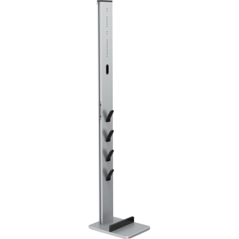Xavax 110235 Stand Organiser for Battery Vacuum Cleaners, Silver