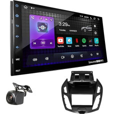 UGAR Compatible with Ford Transit Connect, Tourneo Connect 2013+ 7 Inch Android 13 DSP 4GB + 64GB DAB+ Car Radio HD Full Touchscreen GPS Navigation