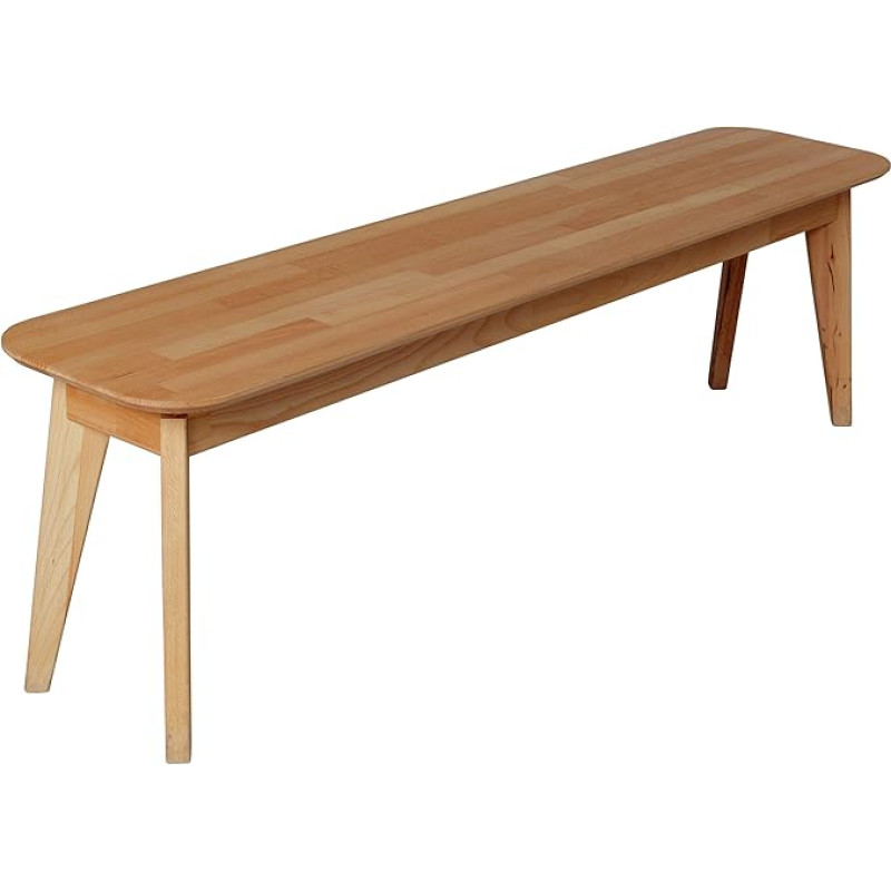 Krok Wood Paris Solid Wood Bench 160 x 35 x 45 cm