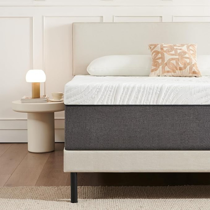 Twirest Orthopaedic Cold Foam Mattress, 140 x 200 cm, Height 25 cm, Hardness H3 Removable, Breathable Cover, Comfort Foam