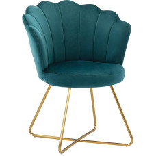 Duhome Upholstered Chair Velvet Fabric Retro Design Upholstered Chair Metal Frame Gold 8057C