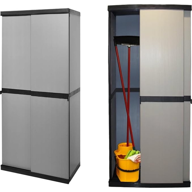 Avilia Outdoor Furniture Plastic Grey Alto