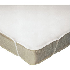 Erwin Müller Kalmuck-Molton Matratzenauflage bis 20 cm Höhe geeignet - saugstark, strapazierfähig, Übereckgummibänder, kochfest und trocknergeeignet Molton