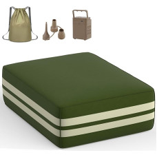 CACSPS Inflatable Sofa for Camping, Outdoor Travel, Home, Backyard, Patio (Small Single)