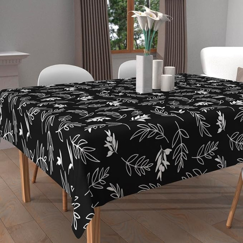 Soleil d'ocre Neptune Stain-Resistant Square Printed Tablecloth 180 x 180 cm